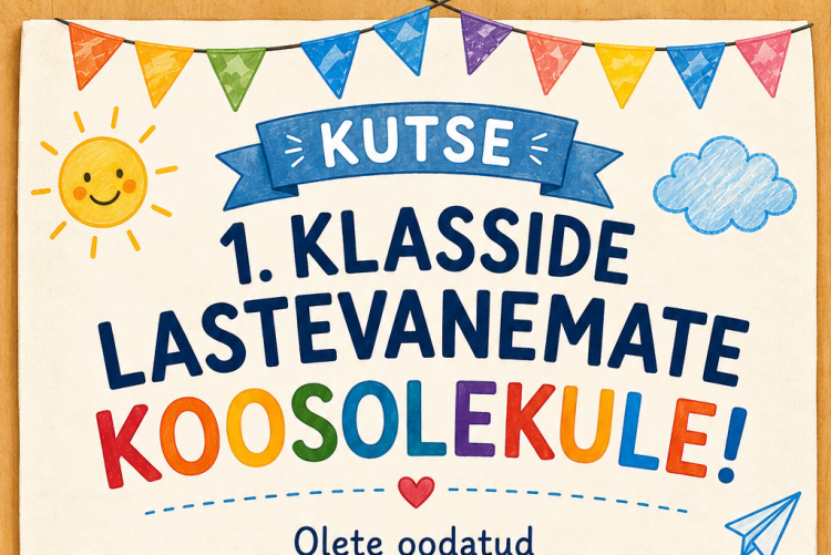 1. klasside koosolek